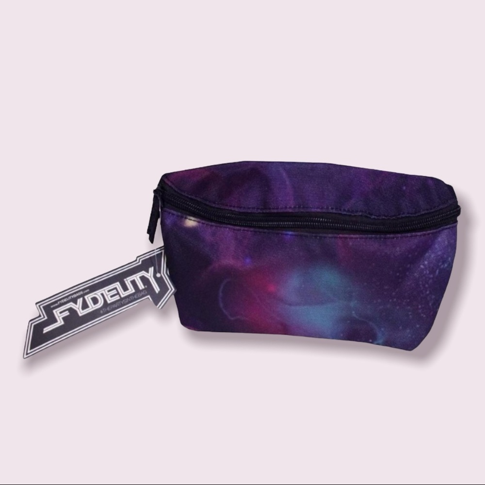 Fydelity Mens Womens Unisex Galaxy Fanny Pack Bag Crossbody Bag Girlfriend Gift